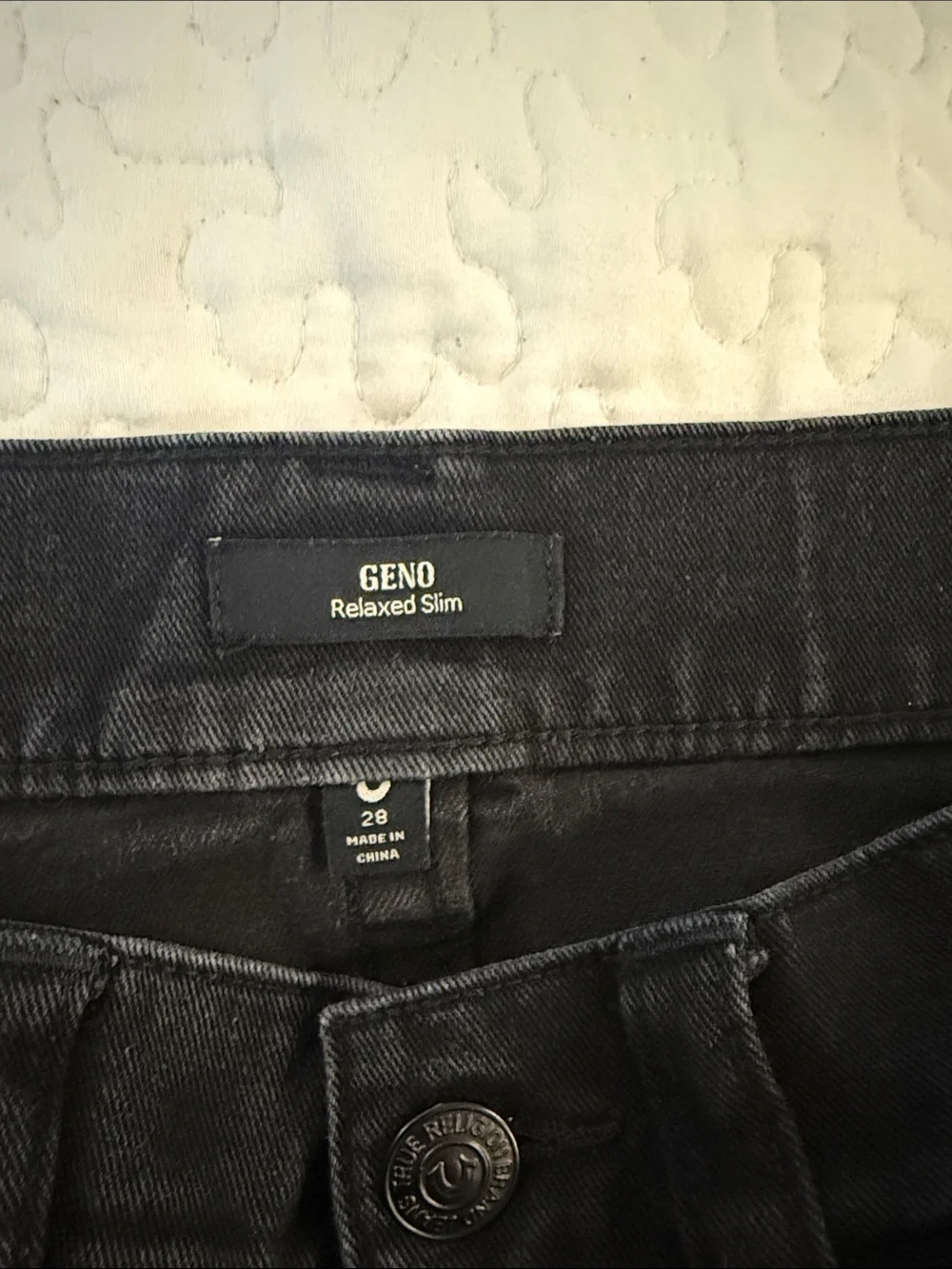 True Religion slight true fit